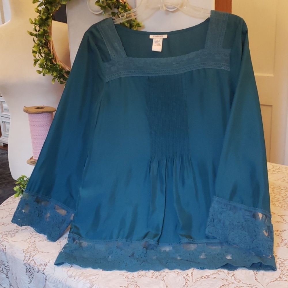 Sundance 100% Silk Blouse